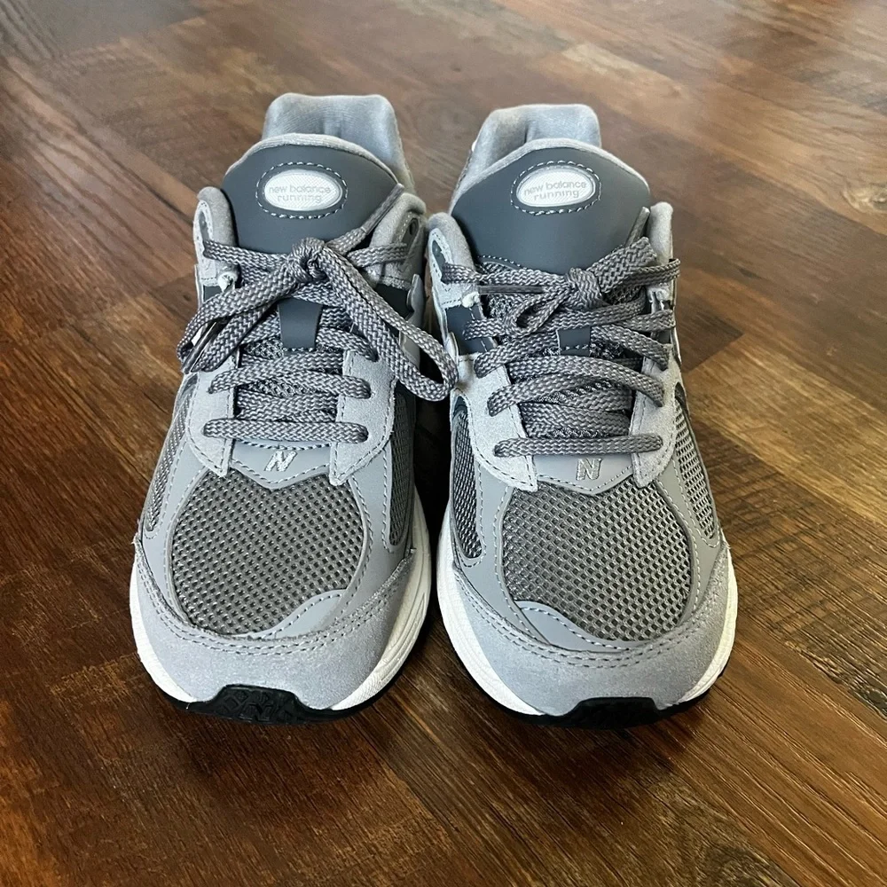 New Balance Kids Sneakers - Gray and White